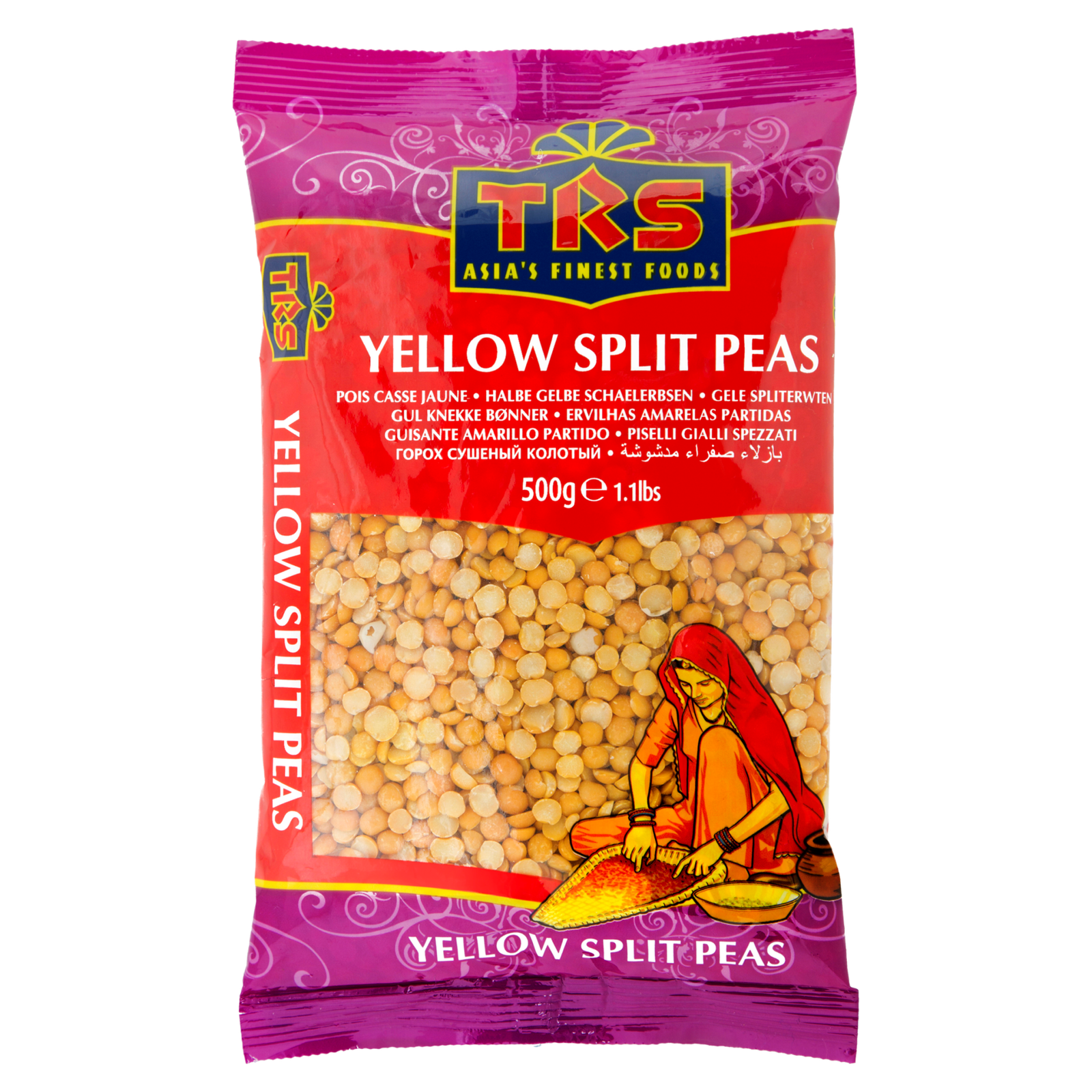 Split Peas Yellow (New)-Trs 500Gx8 - Image 1